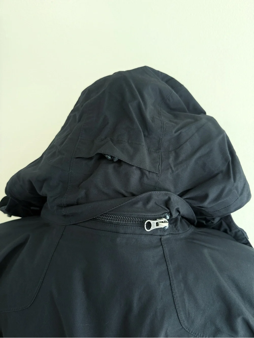 THE NORTH FACE BLACK SNOW SKI HOODED JACKET - Picture 6 of 11